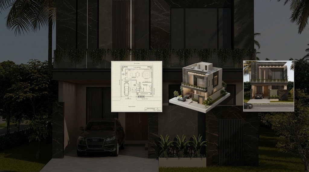 From plan to reality architectural workflow